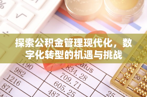 邻水探索公积金管理现代化，数字化转型的机遇与挑战
