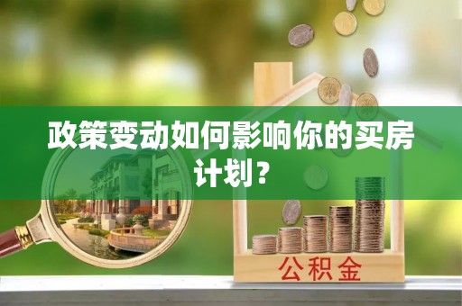 邻水政策变动如何影响你的买房计划？