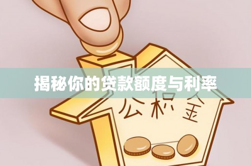 邻水揭秘你的贷款额度与利率