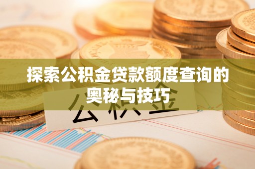 邻水探索公积金贷款额度查询的奥秘与技巧