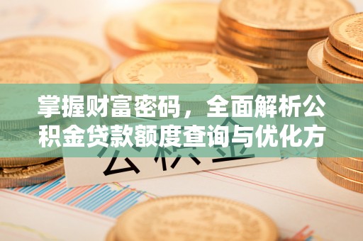 邻水掌握财富密码，全面解析公积金贷款额度查询与优化方案