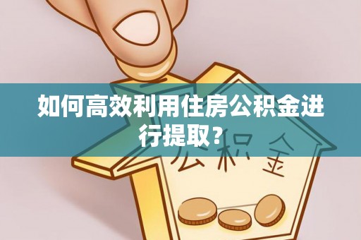 邻水如何高效利用住房公积金进行提取？