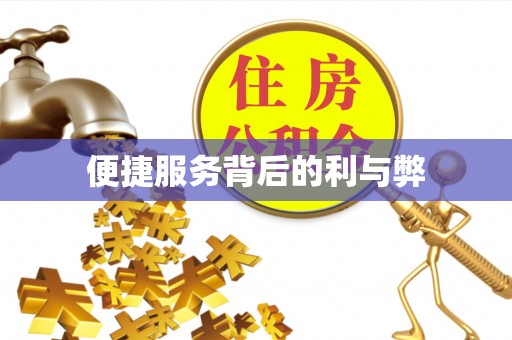 邻水便捷服务背后的利与弊
