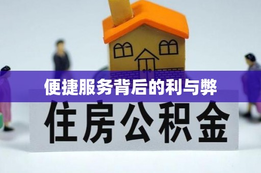 邻水便捷服务背后的利与弊